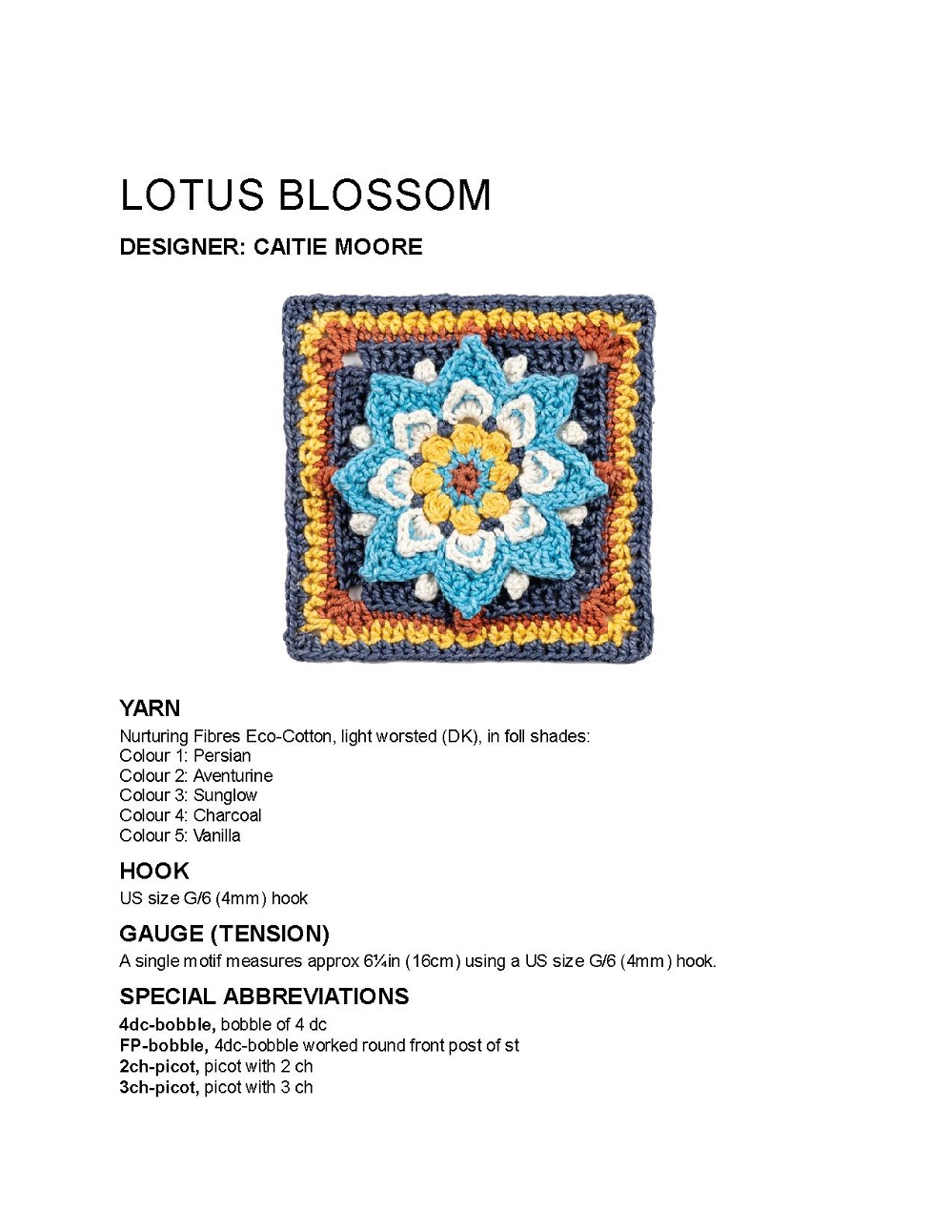 Коллекция проектов крючком в книге &laquo;100 Crochet Tiles&raquo;