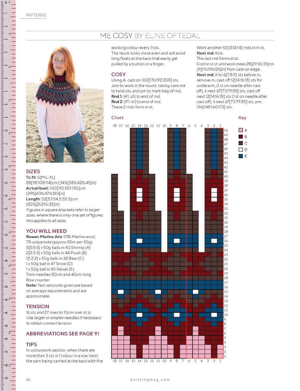 Модные вязаные изделия в журнале &quot;Knitting&quot; №225 2021