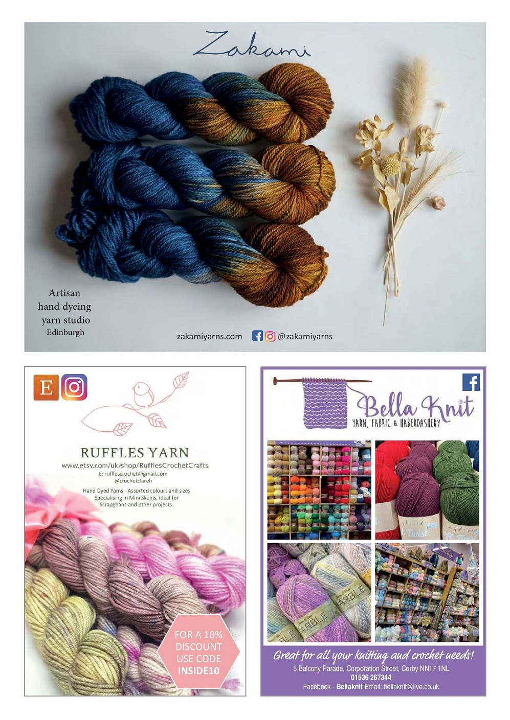 Вязаные модели одежды в журнале "Inside Crochet №144 2022"