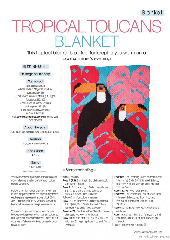 Вязаные проекты крючком в журнале «Crochet Now №83 2022»