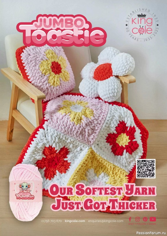 Вязаные проекты крючком в журнале «Simply Crochet №164 2025»