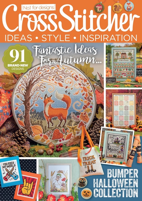 Коллекция вышивки в журнале &laquo;CrossStitcher №401 2023&raquo;