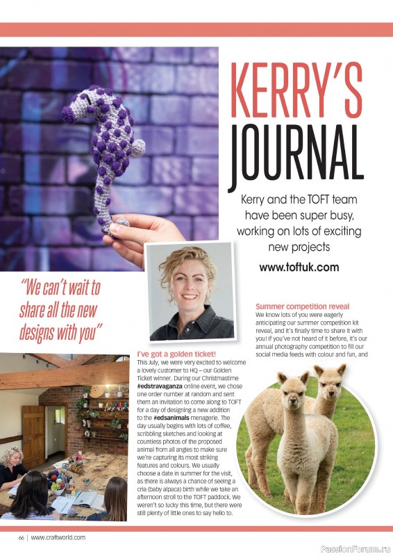 Вязаные проекты крючком в журнале «Crochet Now №111 2024»