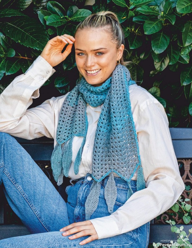 Вязаные проекты крючком в журнале «Homespun Crochet №3 2022»