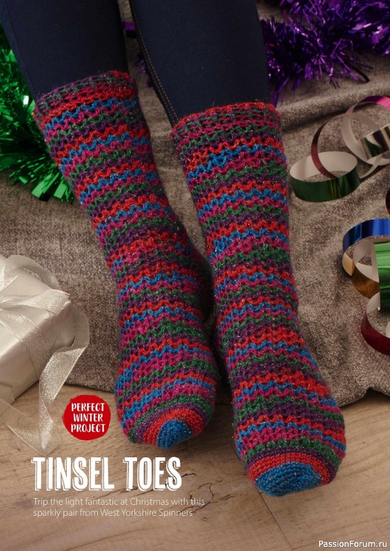 Вязаные проекты крючком в журнале «Your Crochet Christmas - 2022»