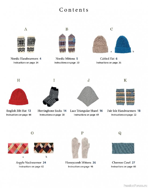 Вязаные проекты спицами в книге «Small Knits»