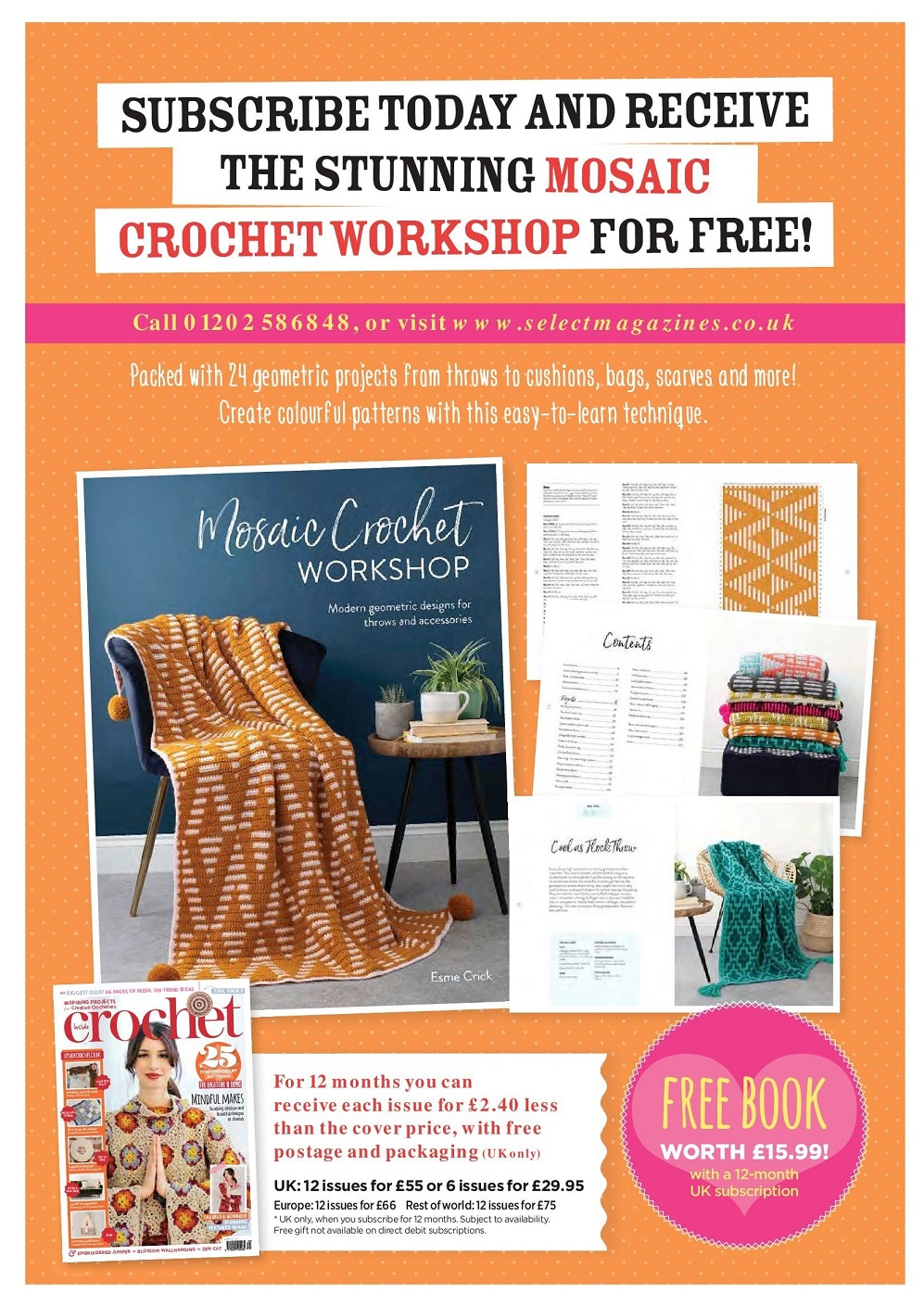 Вязаные модели одежды в журнале "Inside Crochet №144 2022"