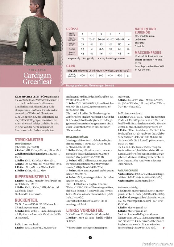 Вязаные модели в журнале «The Knitter №68 2024»