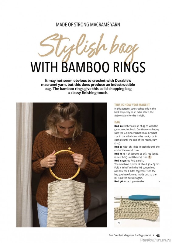 Вязаные проекты крючком в журнале «Fun Crochet Magazine №6 2022»