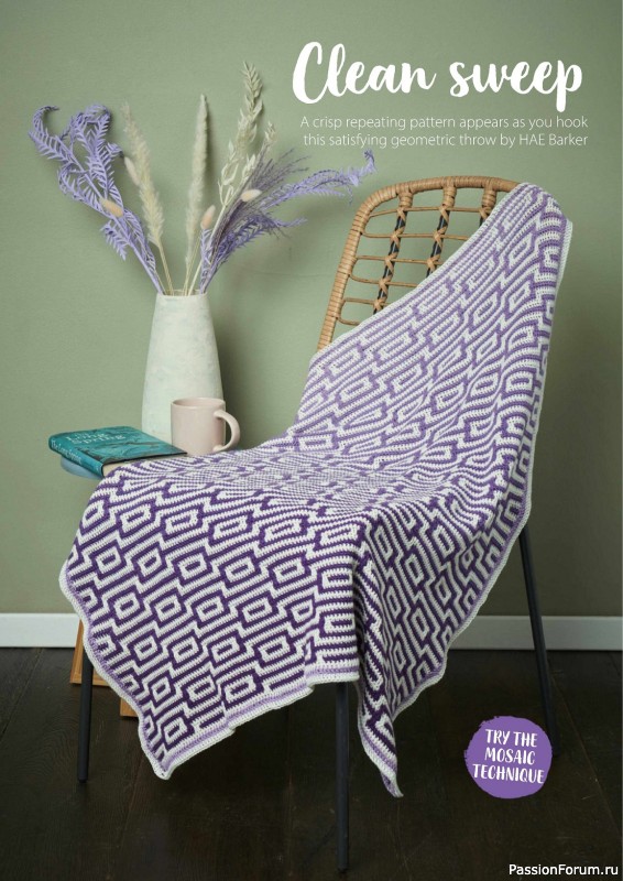 Вязаные проекты крючком в журнале «Simply Crochet №146 2024»