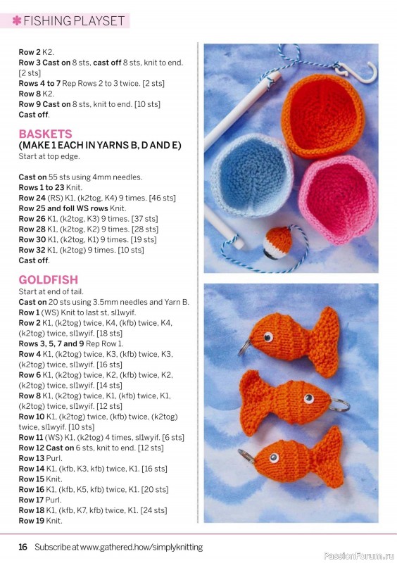 Вязаные проекты крючком в журнале «Simply Knitting №266 2025»