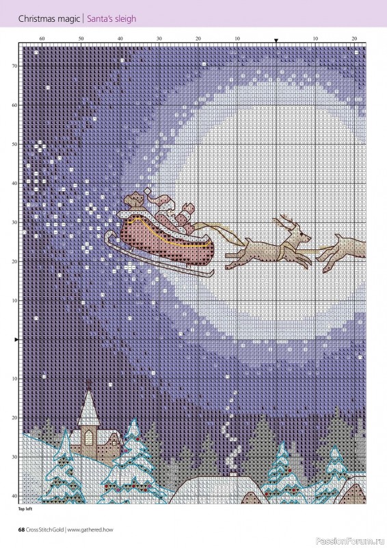 Коллекция вышивки в журнале «Cross Stitch Gold - Christmas Collection 2023»