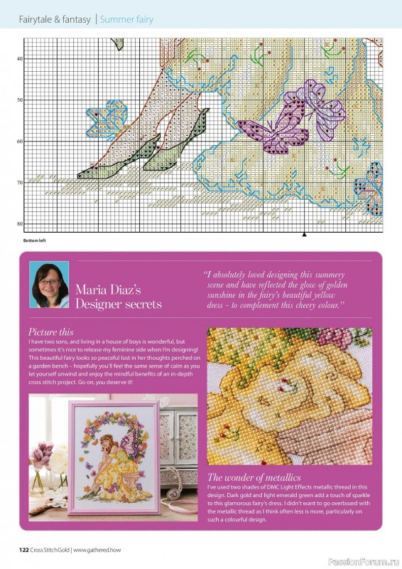 Коллекция вышивки в журнале «Cross Stitch Gold - Figures Collection 2023»