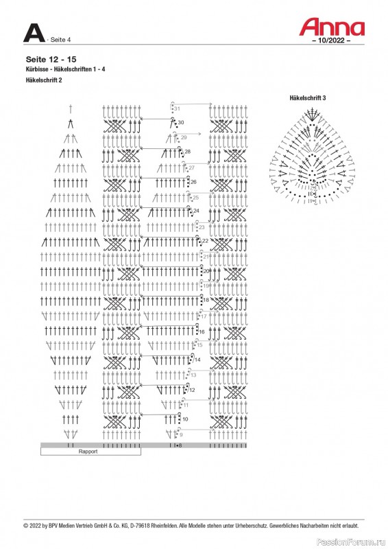 Новые техники рукоделия в журнале «Anna №10 2022 Germany»