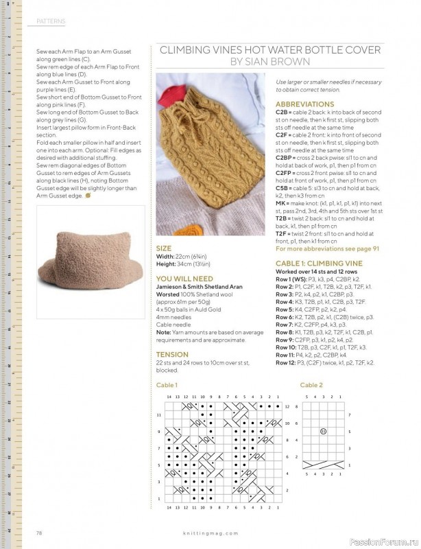 Вязаные модели спицами в журнале «Knitting Magazine №236 2022»