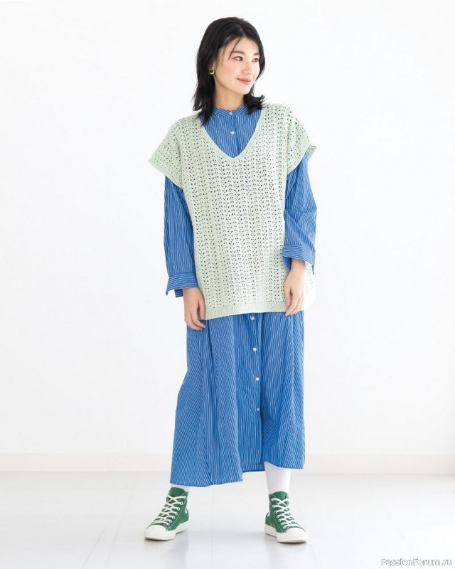 Вязаные модели в журнале «Knit Ange - Spring 2024»