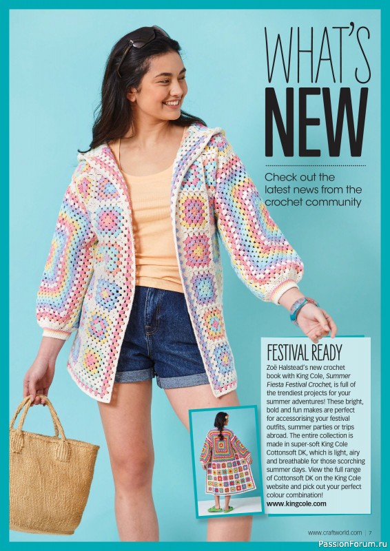 Вязаные проекты крючком в журнале «Crochet Now №110 2024»