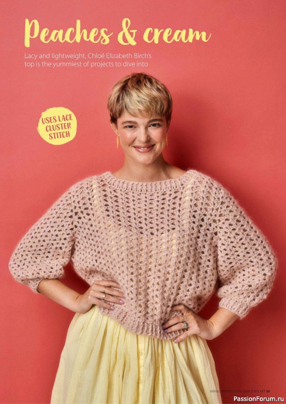 Вязаные проекты крючком в журнале «Simply Crochet №152 2024»