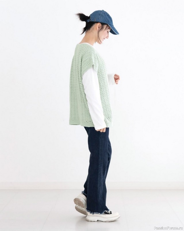 Вязаные модели в журнале «Knit Ange - Spring 2024»
