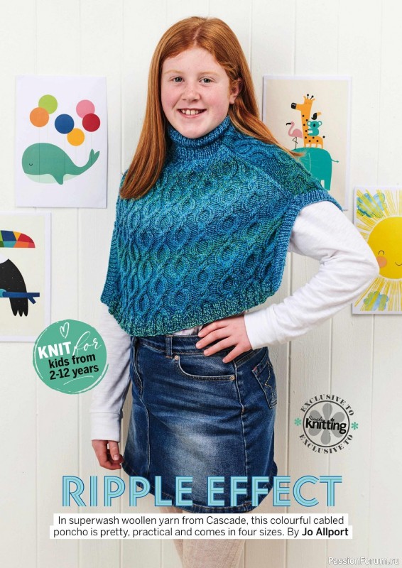 Модели вязаной одежды в журнале "Simply Knitting №221 2022"