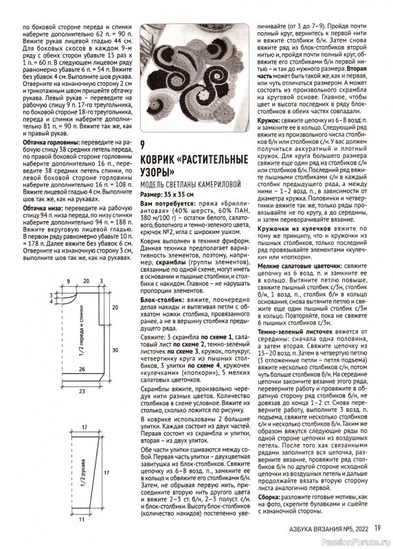 Школа вязания в журнале «Азбука вязания №5 2022»
