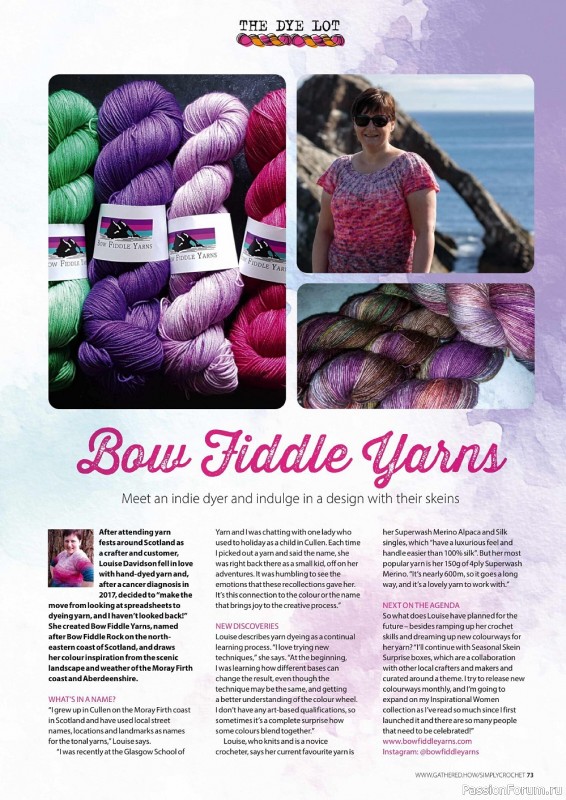 Вязаные модели крючком в журнале «Simply Crochet №120 2022»