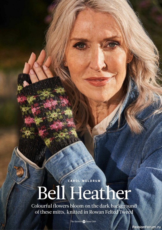 Вязаные проекты спицами в журнале «The Knitter №209 2024»