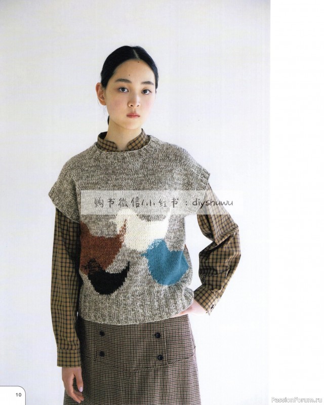 Вязаные проекты в книге «25 Knitting Color Works by Erika Tokai»