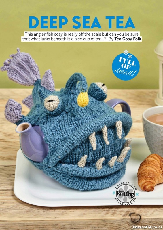 Вязаные проекты в журнале «Simply Knitting №241 2023»
