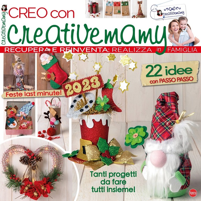 Коллекция проектов для рукодельниц в журнале &laquo;Creo Con Creativemamy №7 2022&raquo;