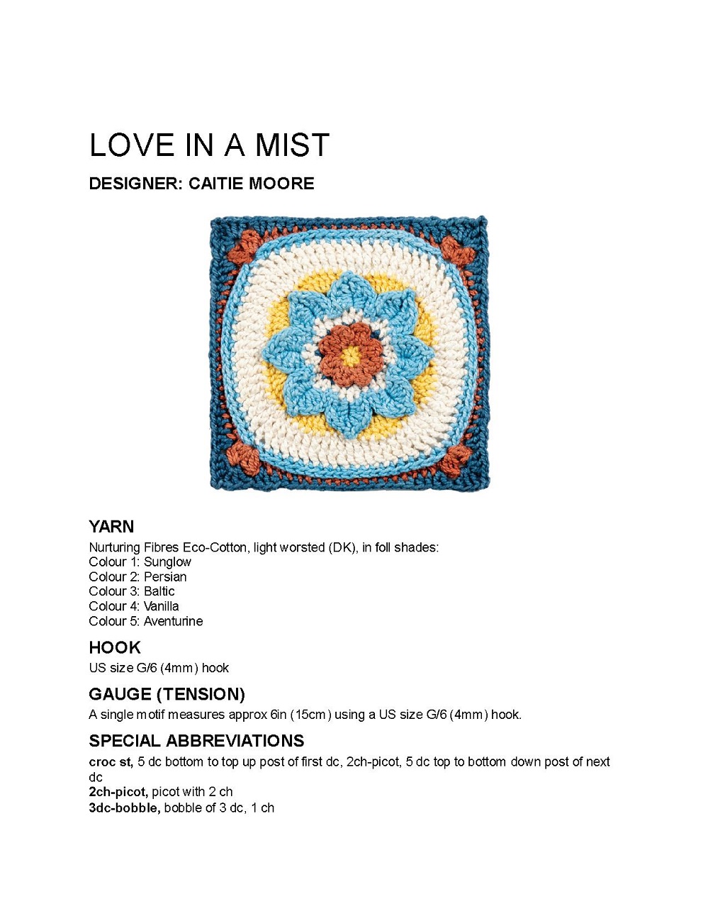 Коллекция проектов крючком в книге &laquo;100 Crochet Tiles&raquo;