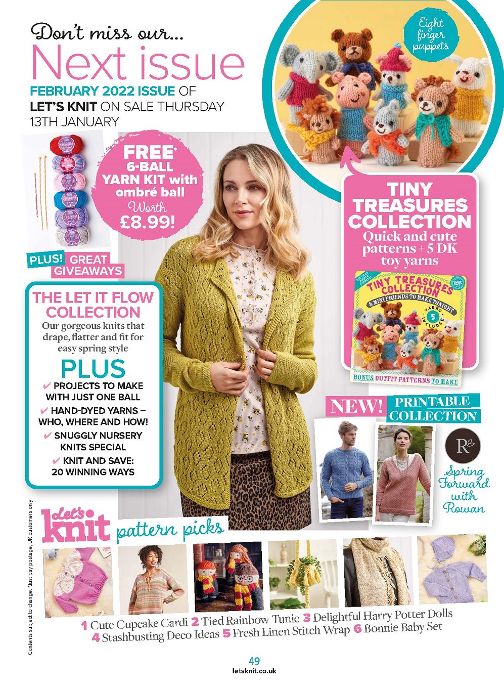 Журнал &quot;Let&#039;s Knit №179 2022&quot;