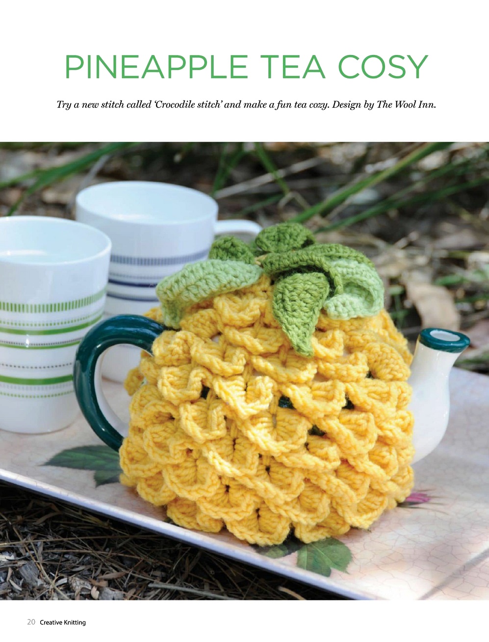 Трикотажные модели и аксессуары в журнале &quot;Creative Knitting&quot; №75 2021