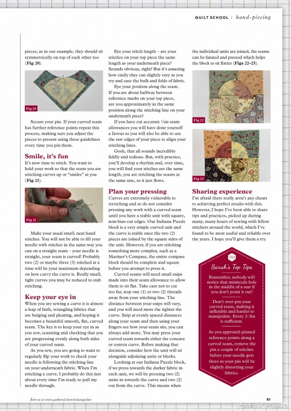Коллекция проектов для рукодельниц в журнале «Todays Quilter №125 2025»