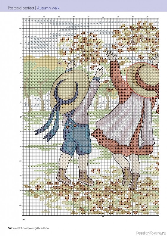 Коллекция вышивки в журнале «Cross Stitch Gold - Figures Collection 2023»