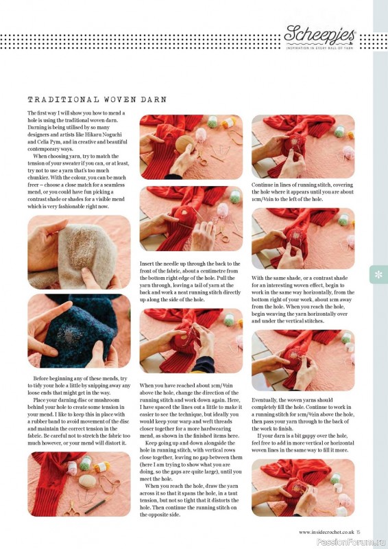 Вязаные проекты в журнале «Inside Crochet №155 2023»