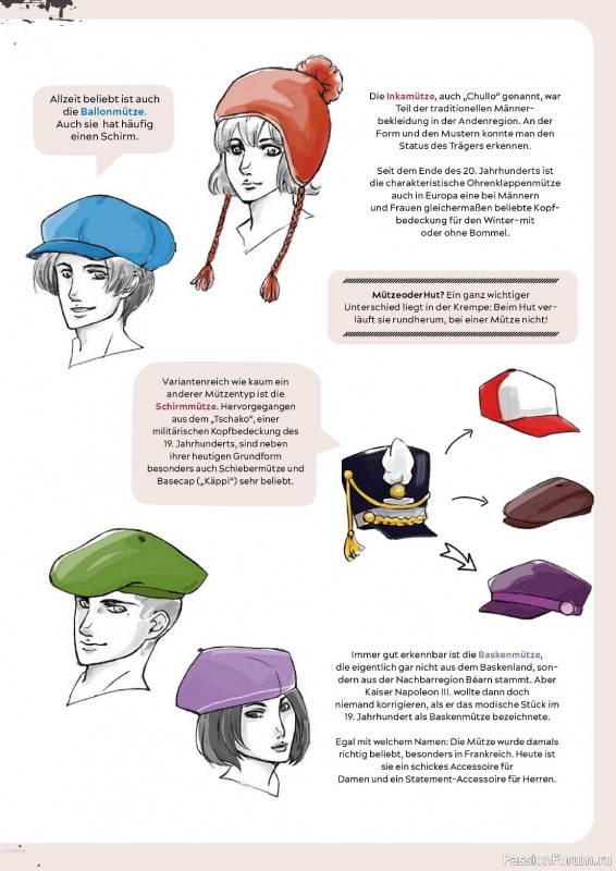 Вязаные проекты в журнале «Mutzen Schals & Co №10 2023»
