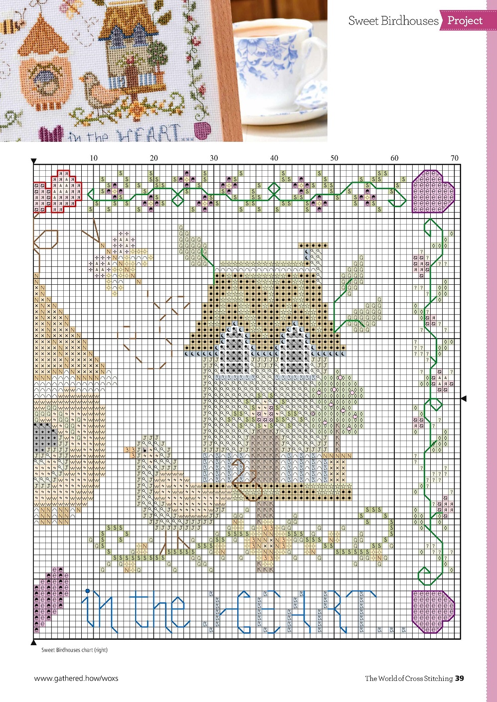 Журнал "The World of Cross Stitching №316 2022"