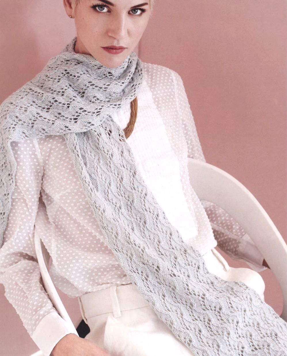 40 проектов вязания в журнале &quot;Vogue Knitting Lace&quot;: 40 Bold &amp; Delicate Knits 2021