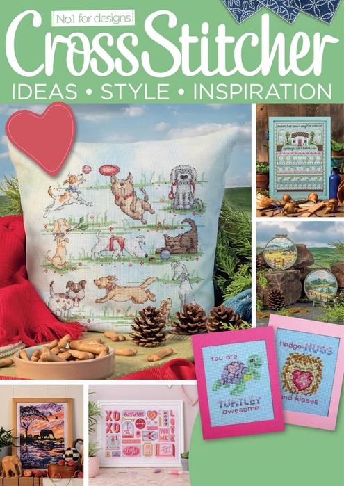 Коллекция вышивки в журнале &laquo;CrossStitcher №392 2023&raquo;
