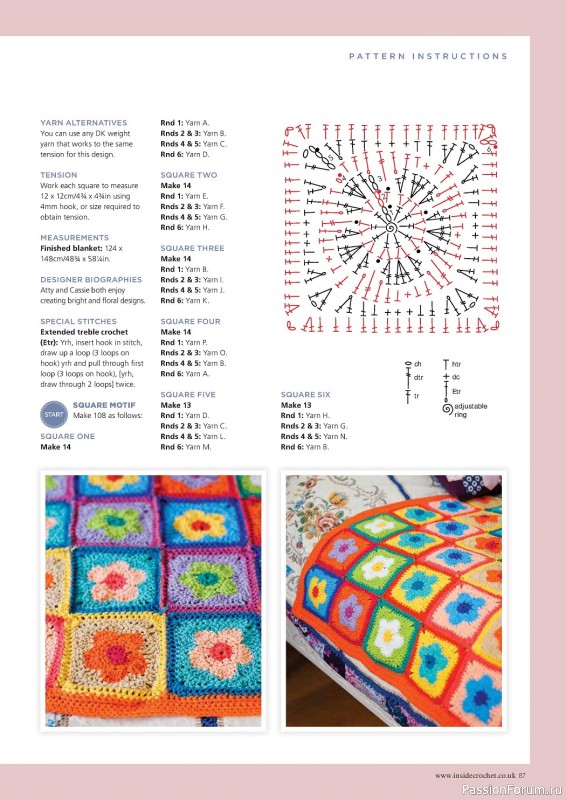 Вязаные проекты крючком в журнале «Inside Crochet №156 2023»