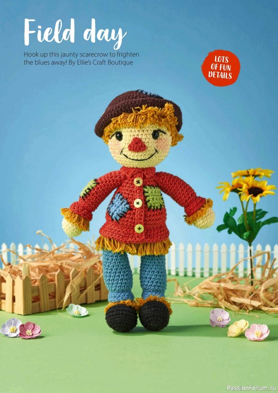 Вязаные проекты крючком в журнале «Simply Crochet №148 2024»