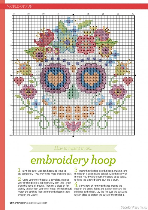 Коллекция вышивки в журнале «Contemporary Cross Stitch Collection 2022»
