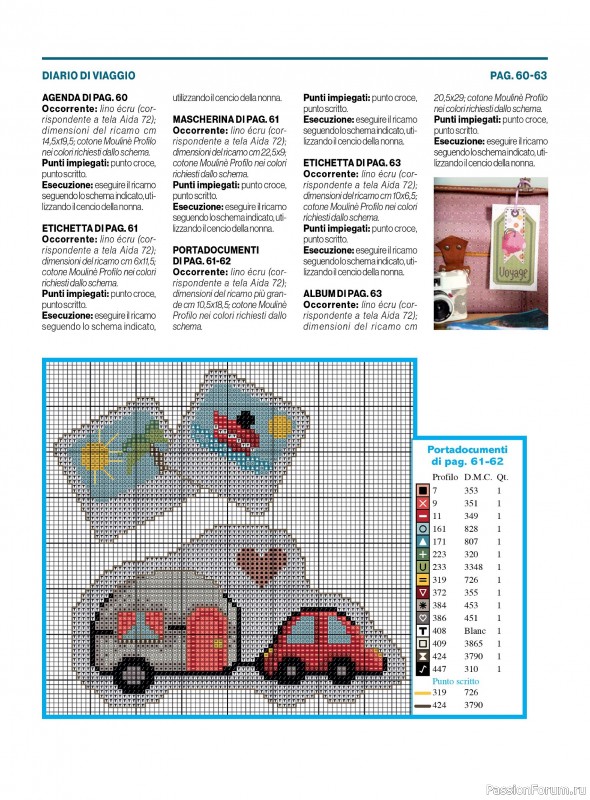 Коллекция вышивки в журнале «Profilo Speciale - Punto Croce №1 2025»