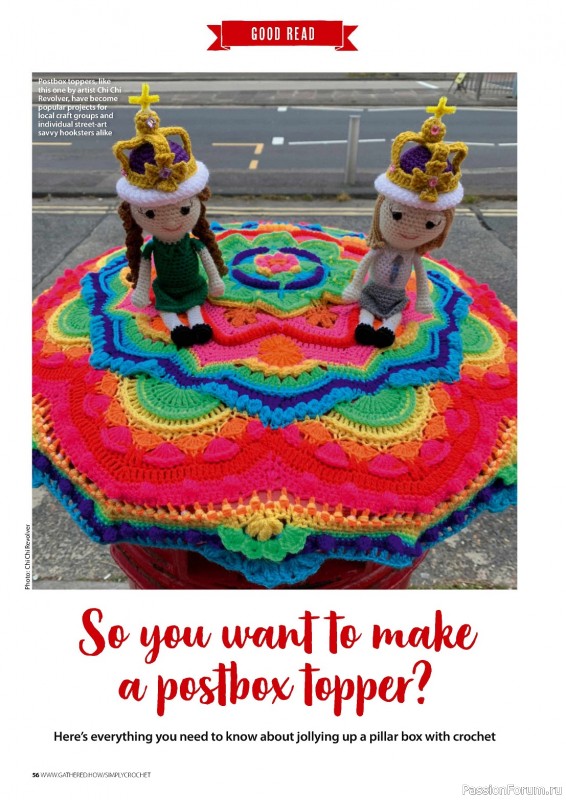 Вязаные проекты крючком в журнале «Simply Crochet №146 2024»