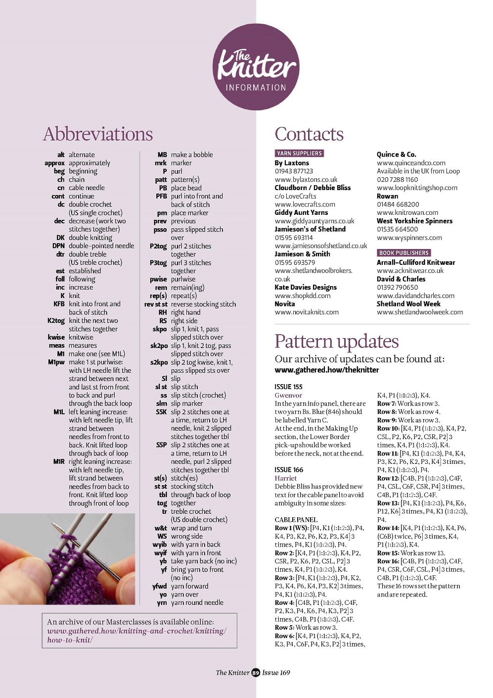 Журнал &quot;The Knitter&quot; №169 2021