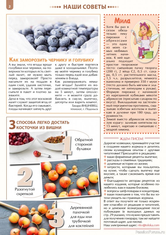 Коллекция кулинарных рецептов в журнале «Наша кухня. Выпечка №6 2024»
