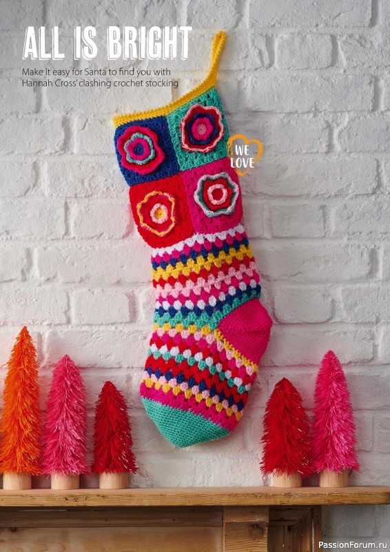 Вязаные проекты крючком в журнале «Your Crochet Christmas - 2022»