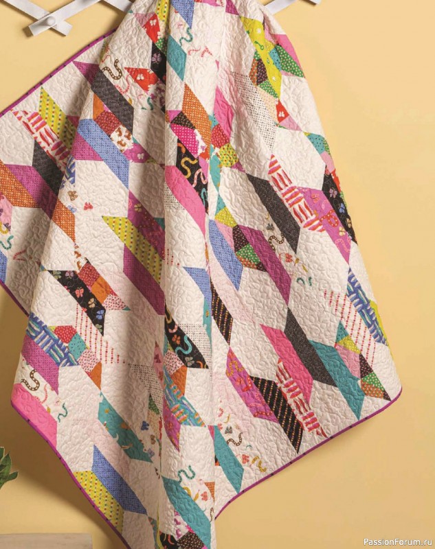 Коллекция проектов для рукодельниц в журнале «Quilter’s World Special - Perfectly Precut 2025»
