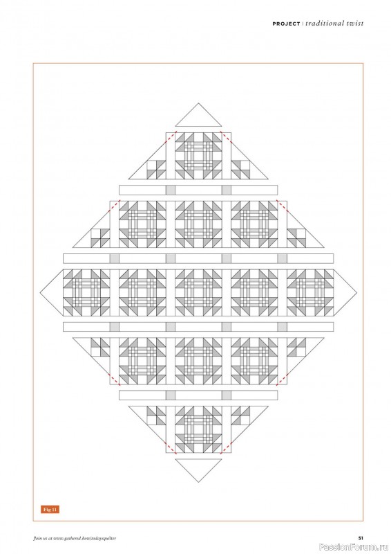 Коллекция проектов для рукодельниц в журнале «tToday's Quilter №121 2024»